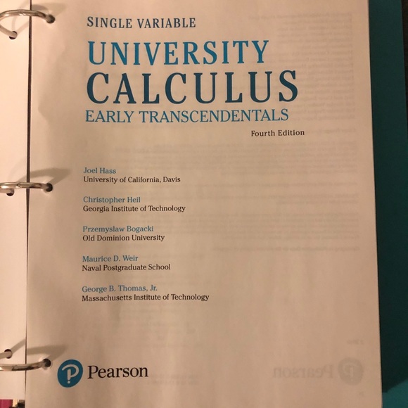 University Calculus Textbook - Picture 4 of 5